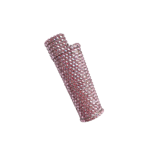 pink bedazzled clipper lighter case