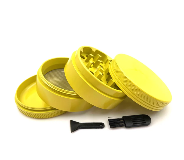 2.5" yellow ceramic grinder