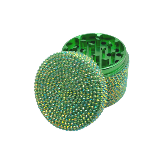 2.5" light green grinder